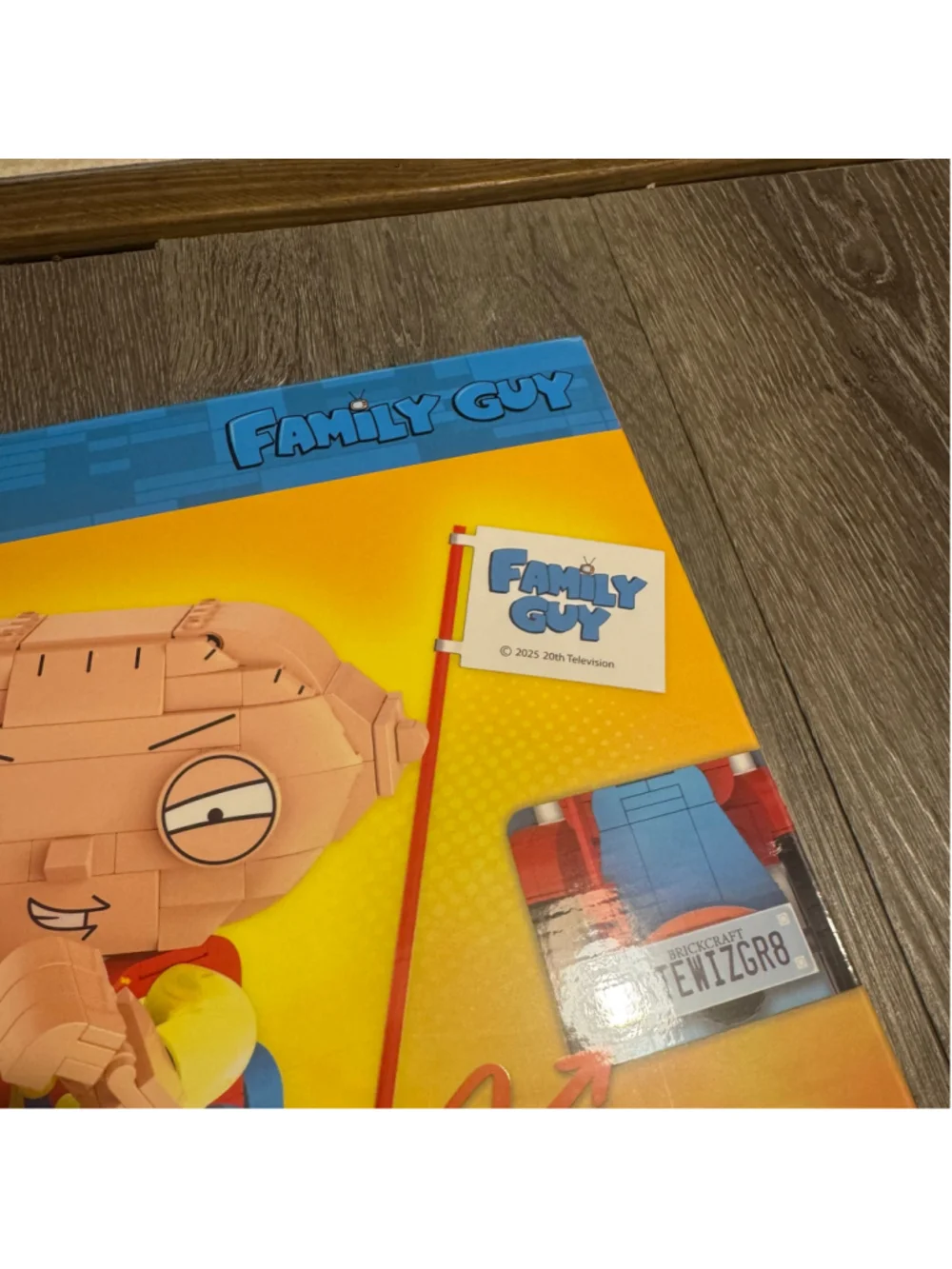 Brickcraft Family Guy Stewie on Trike Building Set New Sealed Nwt